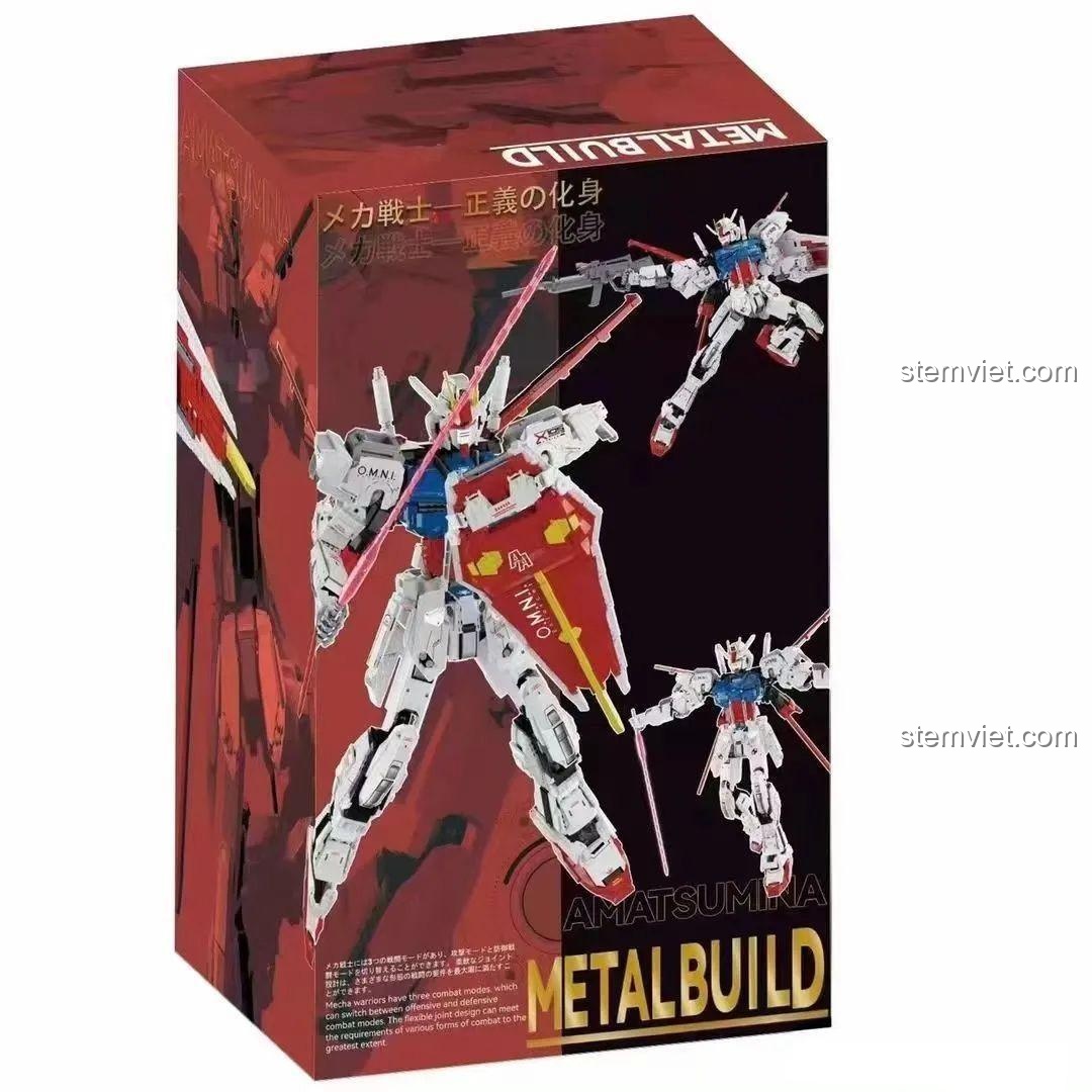Chi tiết các tính năng của bộ lắp ghép Mecha Gundam Strike JSTOYS JS10001, cao 73cm.