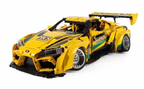 Mô hình Toyota Supra K Box 10249 màu vàng, đồ chơi mô hình siêu xe tỉ lệ 1:10, phù hợp con trai 14 tuổi, chất lượng cao, giá tốt.
