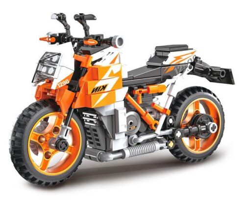 Bộ lắp ráp Mô tô Tốc Độ KIM R2R 1290 KAZI KY6127 giá tốt, đồ chơi mô hình xe mô tô thể thao cho bé trai 6 tuổi, chất lượng cao.