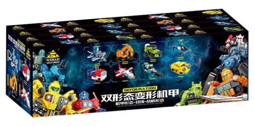Hộp bộ lắp ghép Robot biến hình KAZI KY8099, đồ chơi lắp ráp Robot chiến đấu cho bé trai 8 tuổi, giá tốt.
