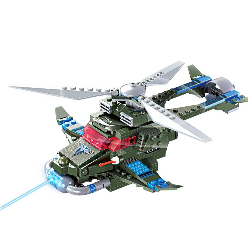 Mô hình bộ lắp ráp Máy bay Đóng băng Cryocopter KAZI KY81001 từ game Red Alert 3, đồ chơi cho bé trai 6 tuổi giá rẻ.