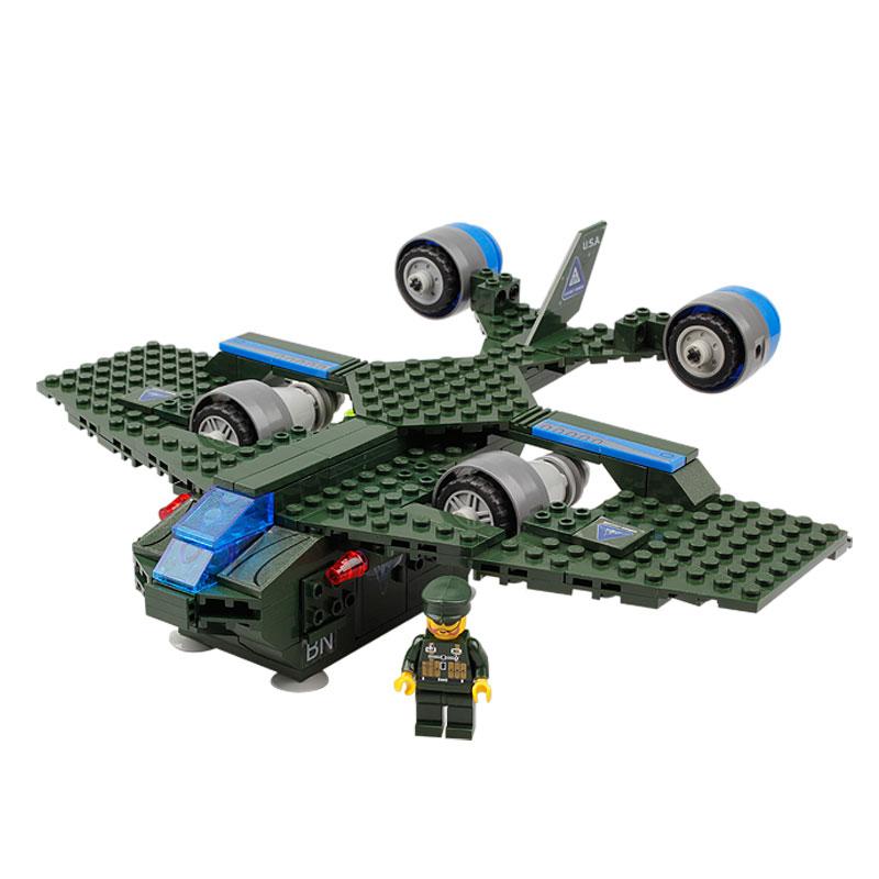 Mô hình bộ lắp ráp Máy bay ném bom Century KAZI KY81006 từ game Red Alert 3, đồ chơi cho bé trai 6 tuổi.