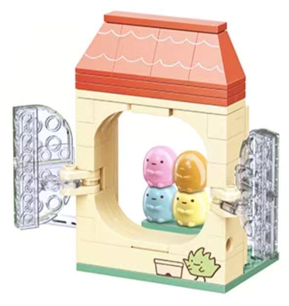 Bộ đồ chơi Mô hình Cửa sổ Sumikko Gurashi Keeppley K21206 55 mảnh, thiết kế dễ thương, màu sắc pastel, phù hợp bé gái 6 tuổi, giá tốt.