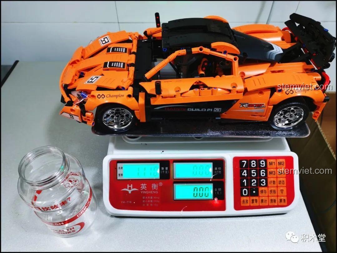 Hình ảnh cuối cùng của bài review Happy Build YC-QC004 McLaren P1, tổng kết trải nghiệm và mời gọi người xem khám phá thêm các sản phẩm khác.