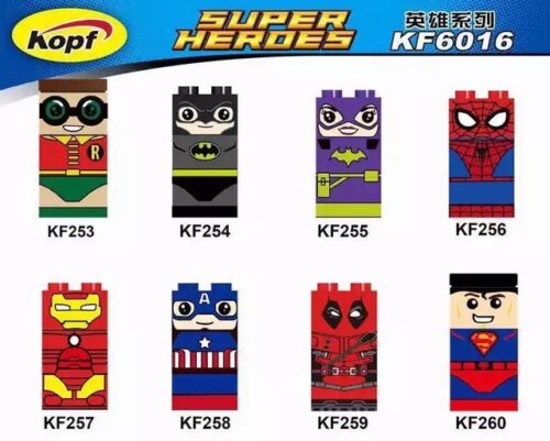 Minifigure Deadpool Kopf KF259 đồ chơi mô hình siêu anh hùng cho bé trai 6 tuổi giá tốt