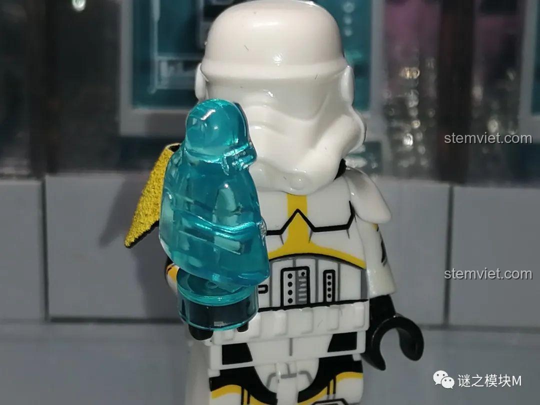 Minifigure Boba Fett KORUIT KT1052, đồ chơi mô hình Nhân vật Star Wars, sẵn sàng hành động.