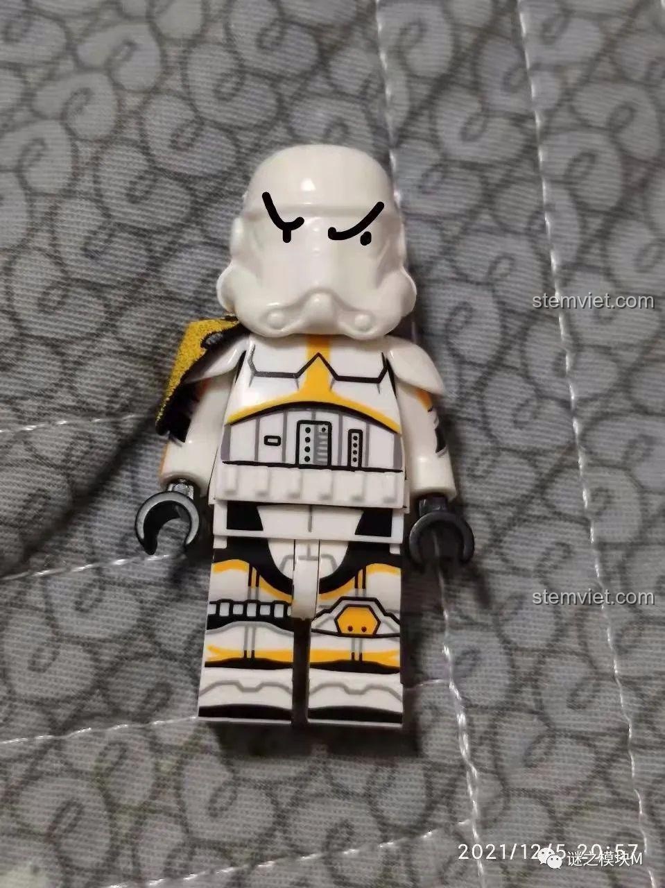 Minifigure Boba Fett KORUIT KT1052, bộ đồ chơi Minifigures Star Wars, chi tiết giáp chiến đấu.
