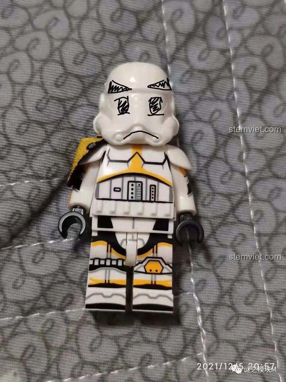 Ba lô của Boba Fett, bộ sưu tập Star Wars KT1052, đồ chơi mô hình chi tiết.