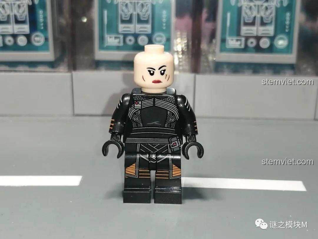 Minifigures Star Wars hiếm 1052, Fennec Shand không mũ, bộ đồ chơi Koruit KT1052 giá rẻ.