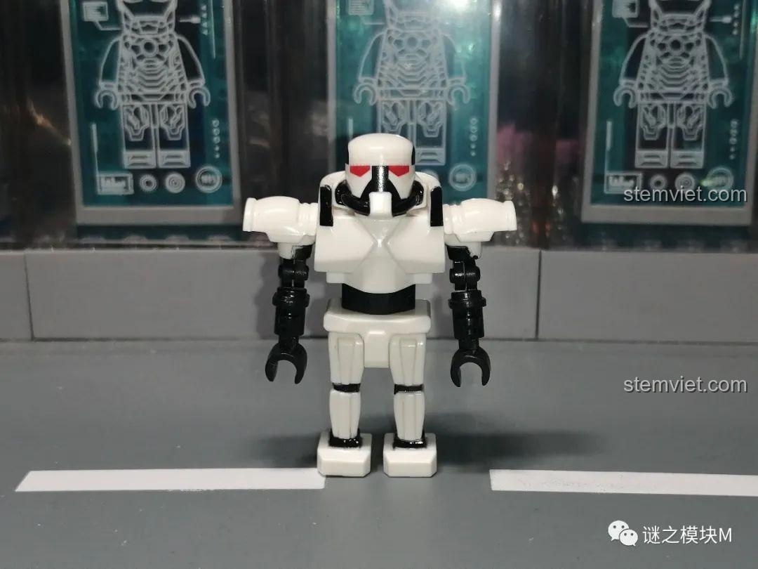 Nhân vật Star Wars 1052, minifigure Moff Gideon, đồ chơi lắp ghép cho bé trai 8 tuổi, chất lượng cao.