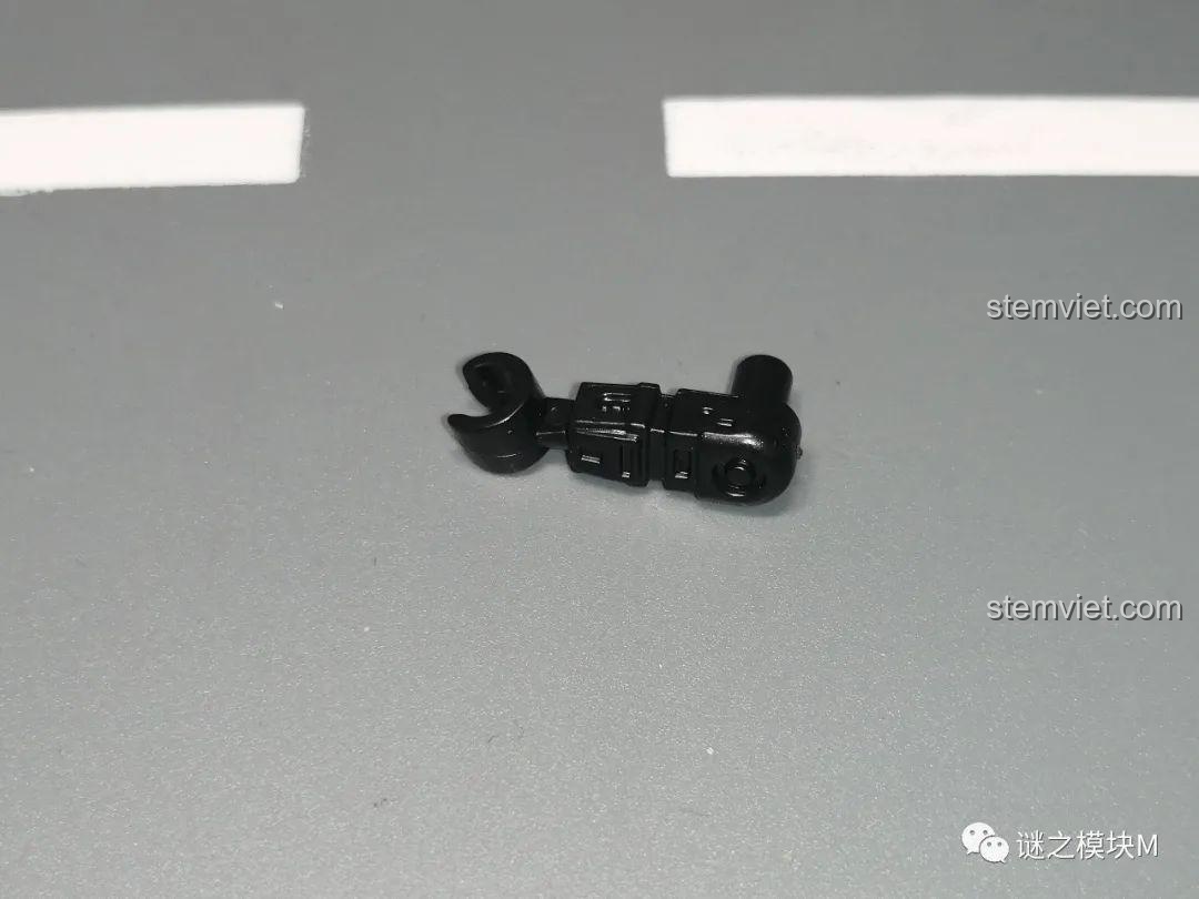 Góc nhìn bên minifigure Fennec Shand từ bộ lắp ghép Nhân vật Chiến tranh giữa các vì sao.