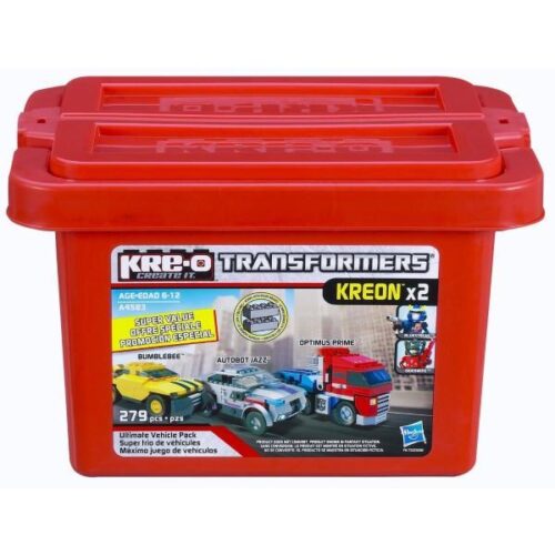 Bộ đồ chơi Xe Biến Hình Transformers Kre-O A4583 Ultimate Vehicle Pack cho bé trai 6 tuổi, giá tốt