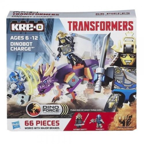 Bộ lắp ghép Robot Khủng Long Kre-O A6949 Dinobot Charge, đồ chơi lắp ráp cho bé trai 6 tuổi, giá tốt, hộp sản phẩm