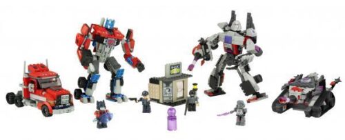 Bộ đồ chơi lắp ráp Kre-O 98812 Robot Biến Hình Optimus Prime và Megatron: Trận Chiến Năng Lượng, mô hình robot biến hình cho bé trai 8 tuổi, chất lượng cao, giá tốt.