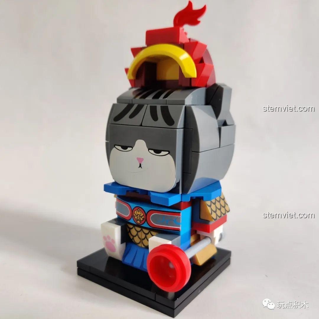 Quá trình lắp ráp phần thân của mô hình GUDI Ba Trát Hắc 52054 Cách Cách.