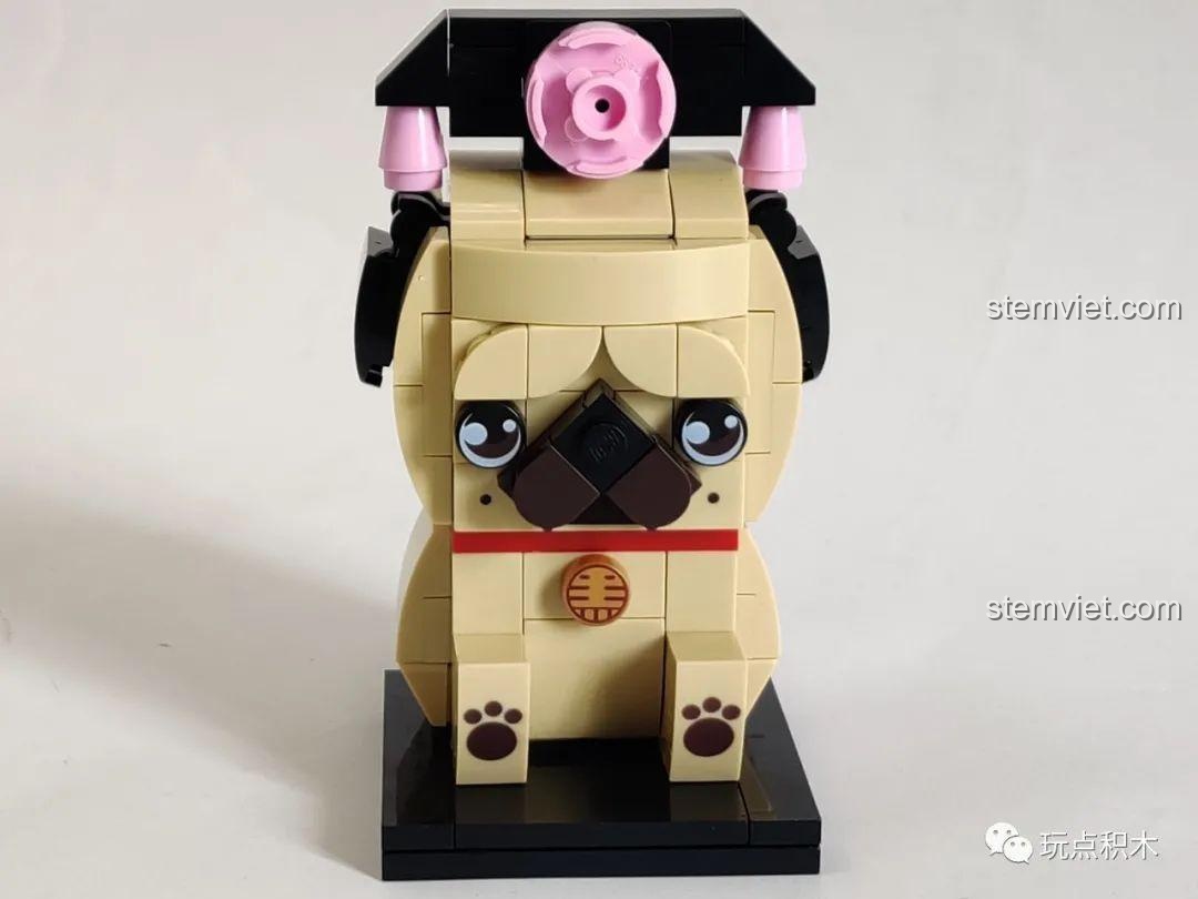 Quá trình lắp ráp phần thân của mô hình GUDI Ba Trát Hắc 52055 Phi Hành Gia.