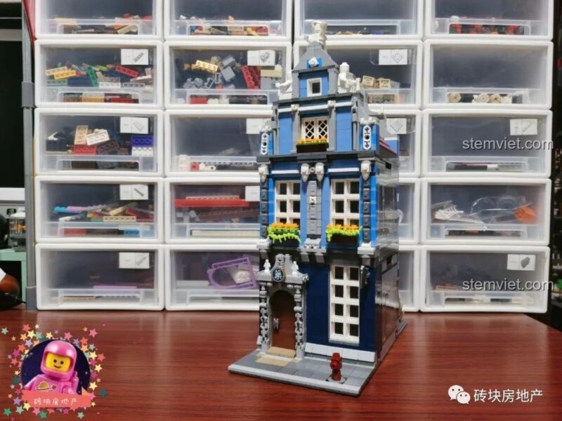 Mô hình Leier 10004 hoàn chỉnh, một bộ đồ chơi xây dựng tuyệt vời.