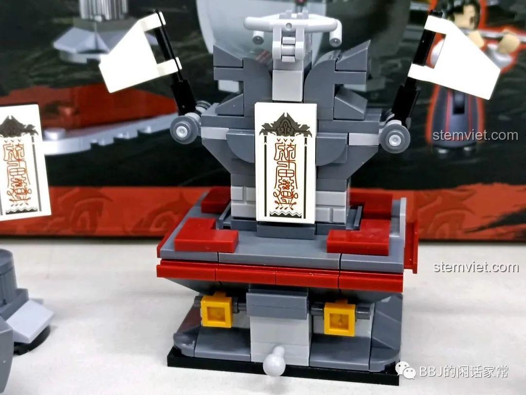 Cận cảnh tế đàn trong bộ xếp hình Leier LE-J915 Ma Đạo Tổ Sư.