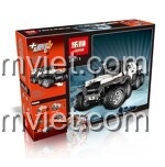 Hộp sản phẩm bộ xếp hình Lepin 23011 xe Avtoros Shaman 8x8, lựa chọn thay thế tiết kiệm cho LEGO® Technic.