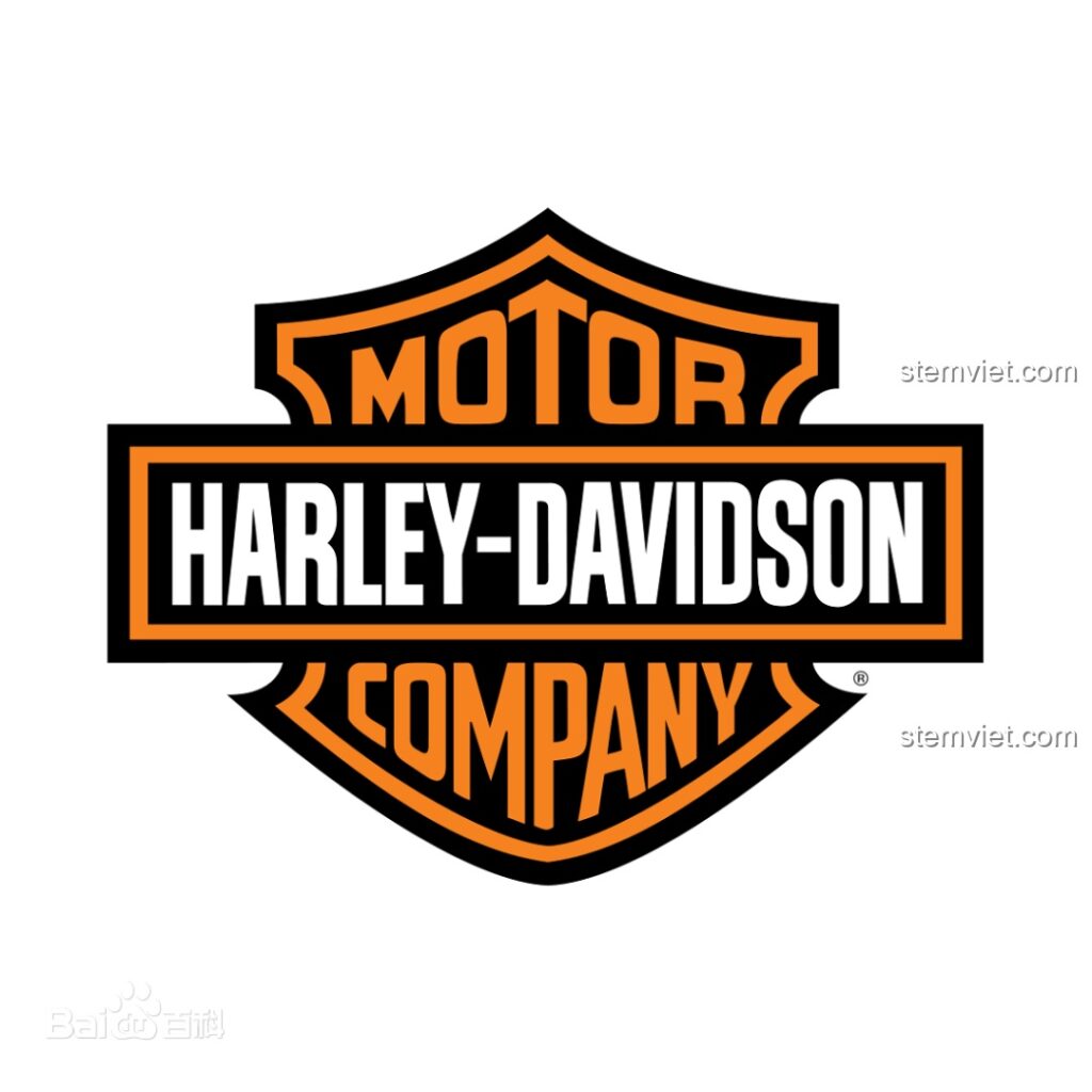 Logo chính thức của thương hiệu Harley-Davidson Motor Company, nguồn cảm hứng cho bộ lắp ráp Lucky Star 50024.