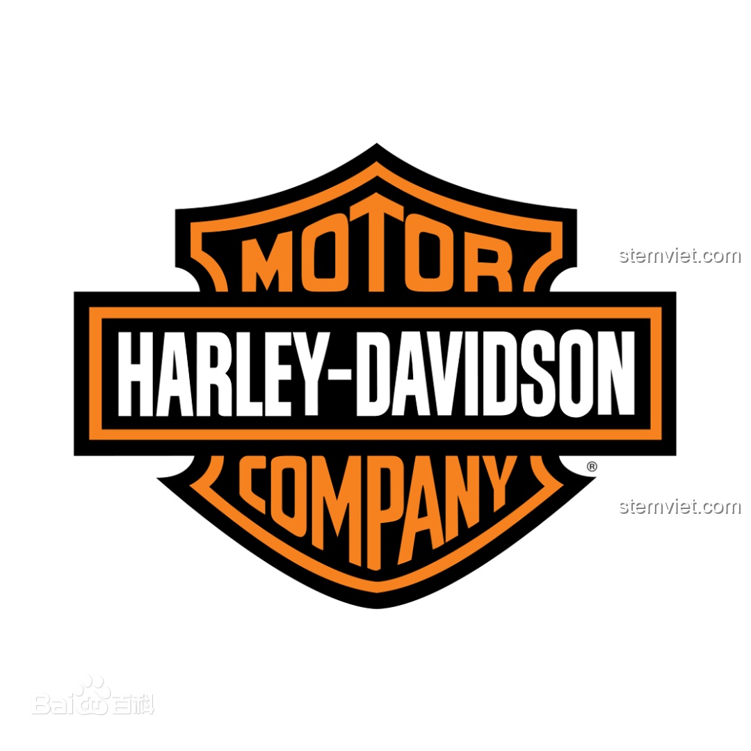 Logo chính thức của thương hiệu Harley-Davidson Motor Company, nguồn cảm hứng cho bộ lắp ráp Lucky Star 50024.