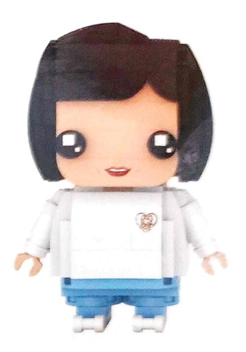 Mô hình Giả Hiểu Linh LOZ 1400-22 đáng yêu, đồ chơi lắp ghép nhân vật phim Xin chào Lý Hoán Anh cho bé gái 6 tuổi giá tốt