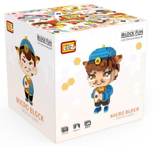 Hộp bộ lắp ghép Ông Chủ Tiệm Cầm Đồ LOZ 8912, đồ chơi lắp ráp nanoblock cho bé trai 6 tuổi, chất lượng cao, giá tốt.