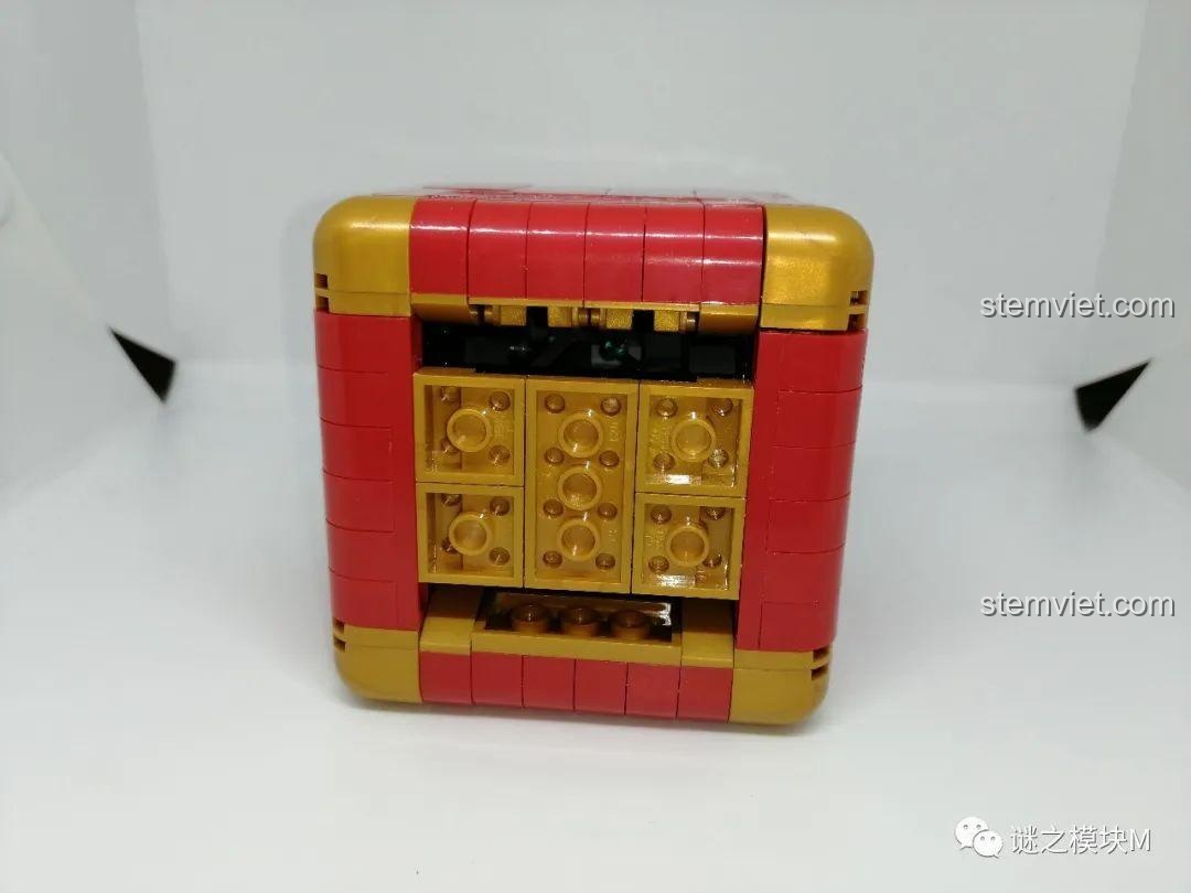 bộ xếp hình Trạm Bảo Dưỡng Người Sắt LW2075 cơ chế phụ