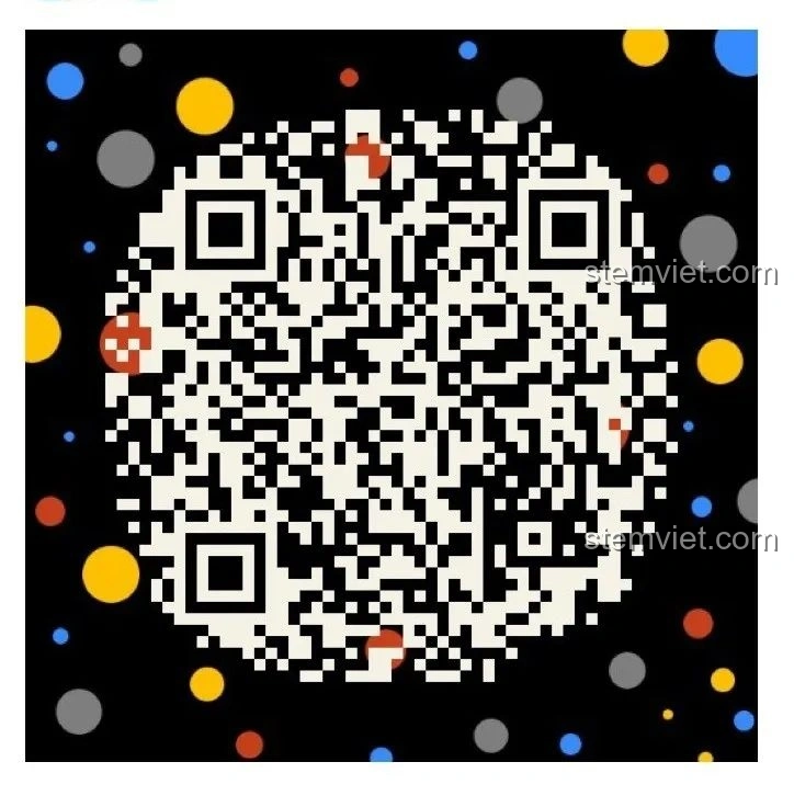 Mã QR để kết nối với người review đồ chơi lắp ráp trên các nền tảng