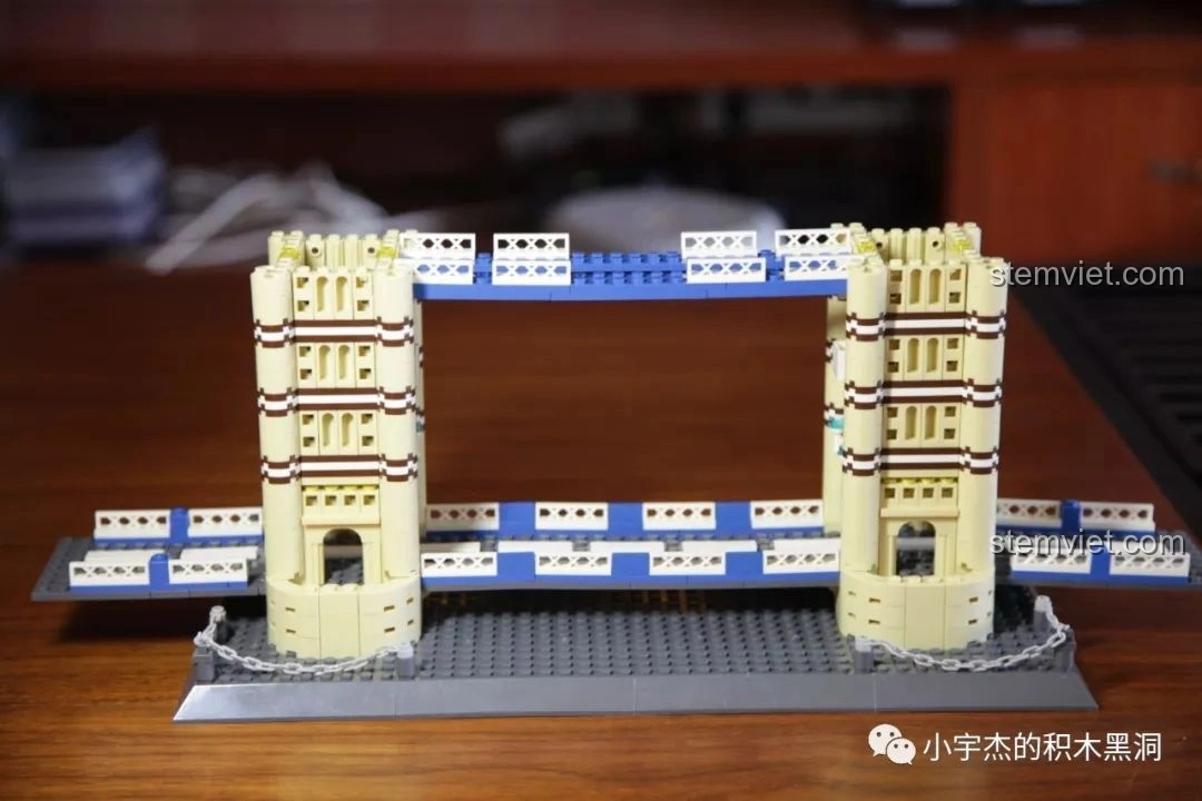 Các mảnh ghép đặc biệt và in ấn của bộ WANGE 4219 Cầu Tháp Luân Đôn.