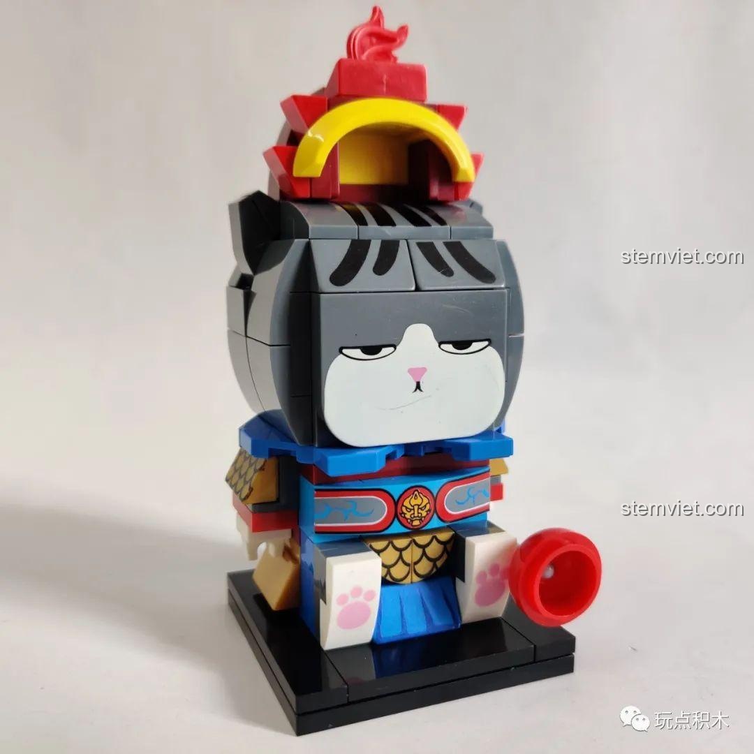 Mảnh ghép độc đáo tạo hình khuôn mặt 3D cho mô hình GUDI Ba Trát Hắc 52054.