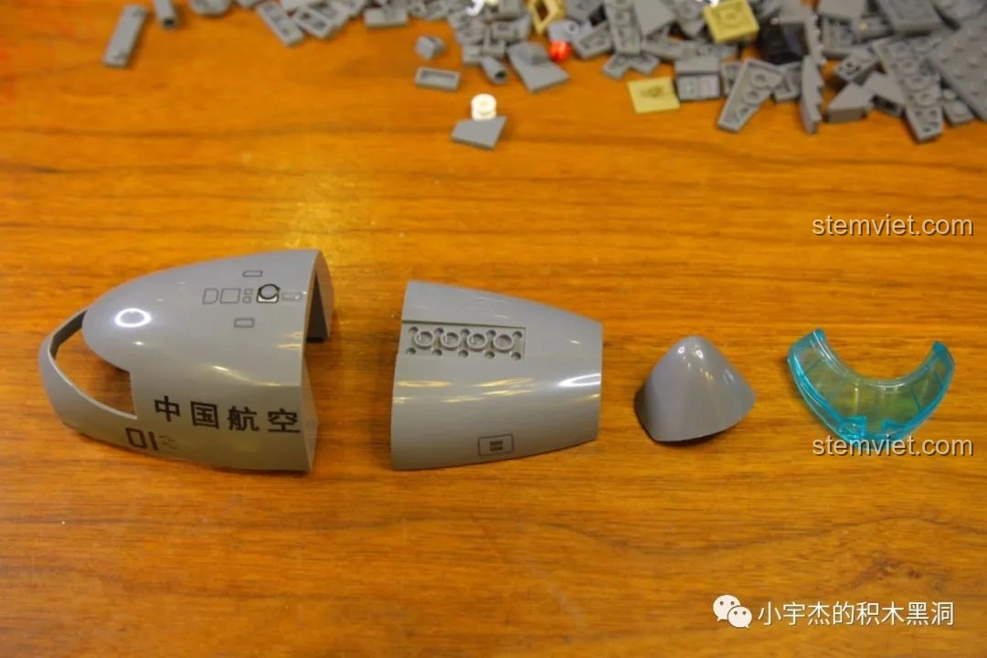 Các mảnh ghép đặc biệt cho phần mũi máy bay vận tải quân sự Vận-20 SEMBO 202130