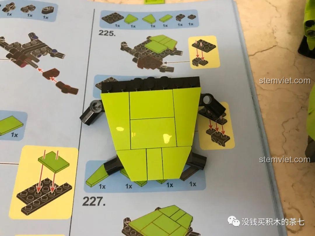 Nắp capo trước của bộ lắp ráp Lamborghini Sián FKP 37 Meiji Blocks 8600 đã hoàn thiện, phù hợp bé trai 6 tuổi, đáng tiền