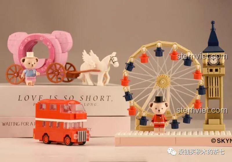 Mô hình hoàn thiện bộ lắp ráp Lamborghini Sián FKP 37 Meiji Blocks 8600, chụp ngoài trời, phù hợp bé trai 6 tuổi, đáng tiền