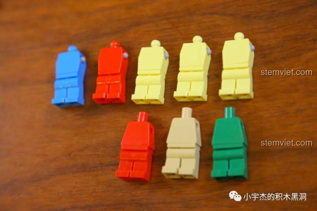 Các mô hình nhân vật (minifigure) đi kèm trong bộ xếp hình Cửa hàng chổi bay cho bé gái trên 14 tuổi.