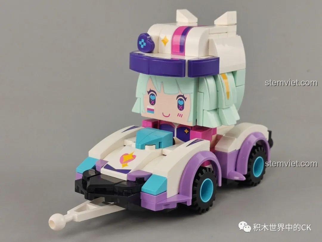 Mô hình Xe đua của Xing Yi hoàn thiện, mẫu hiếm trong bộ sưu tập xe Mini World QMAN với thiết kế thể thao.