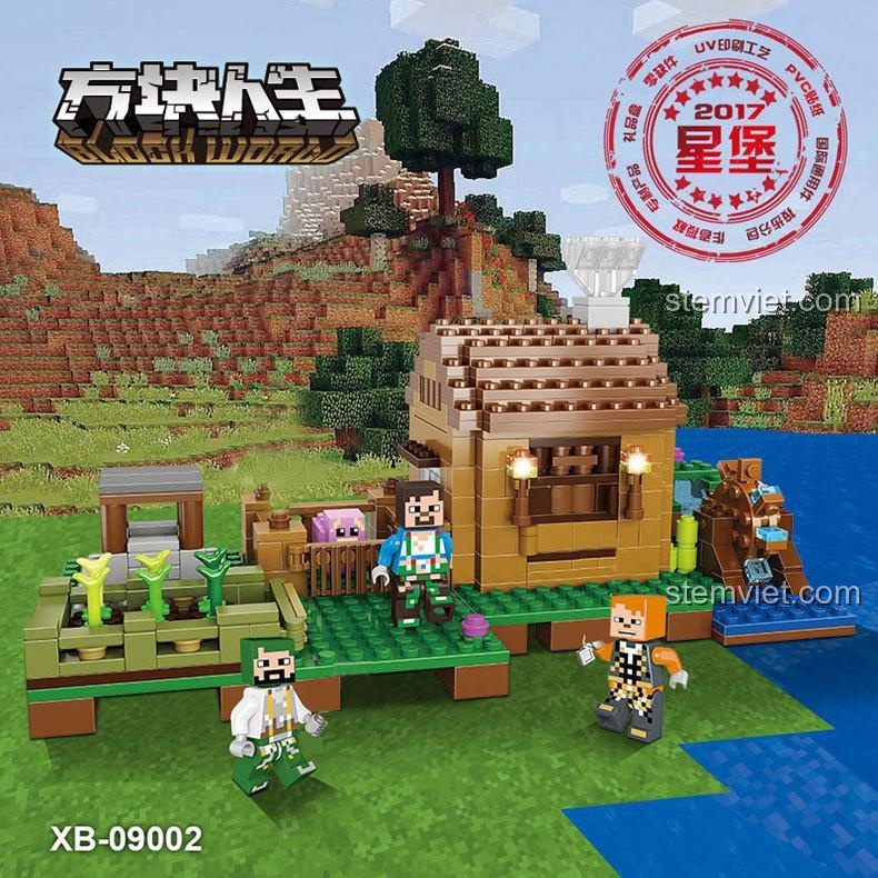 đồ chơi mô hình Trang trại Minecraft Xingbao 09002, tương thích LEGO