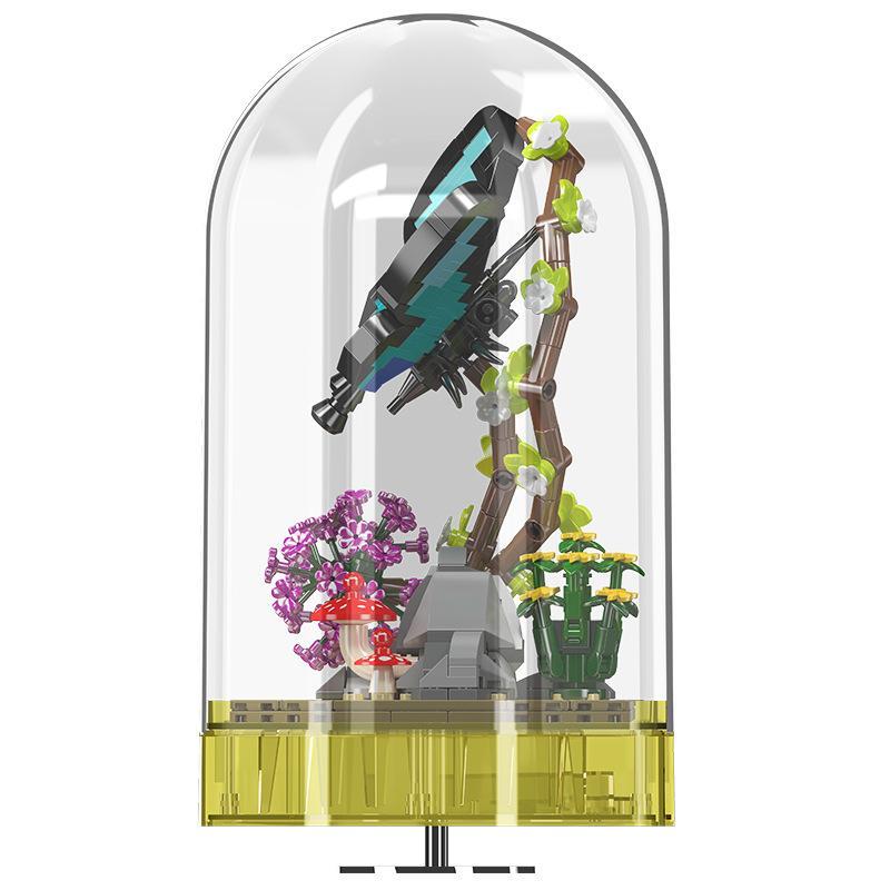 Thông tin chi tiết và hình ảnh quảng cáo của bộ xếp hình Mould King 10103 Tiêu bản bướm lắp ráp.