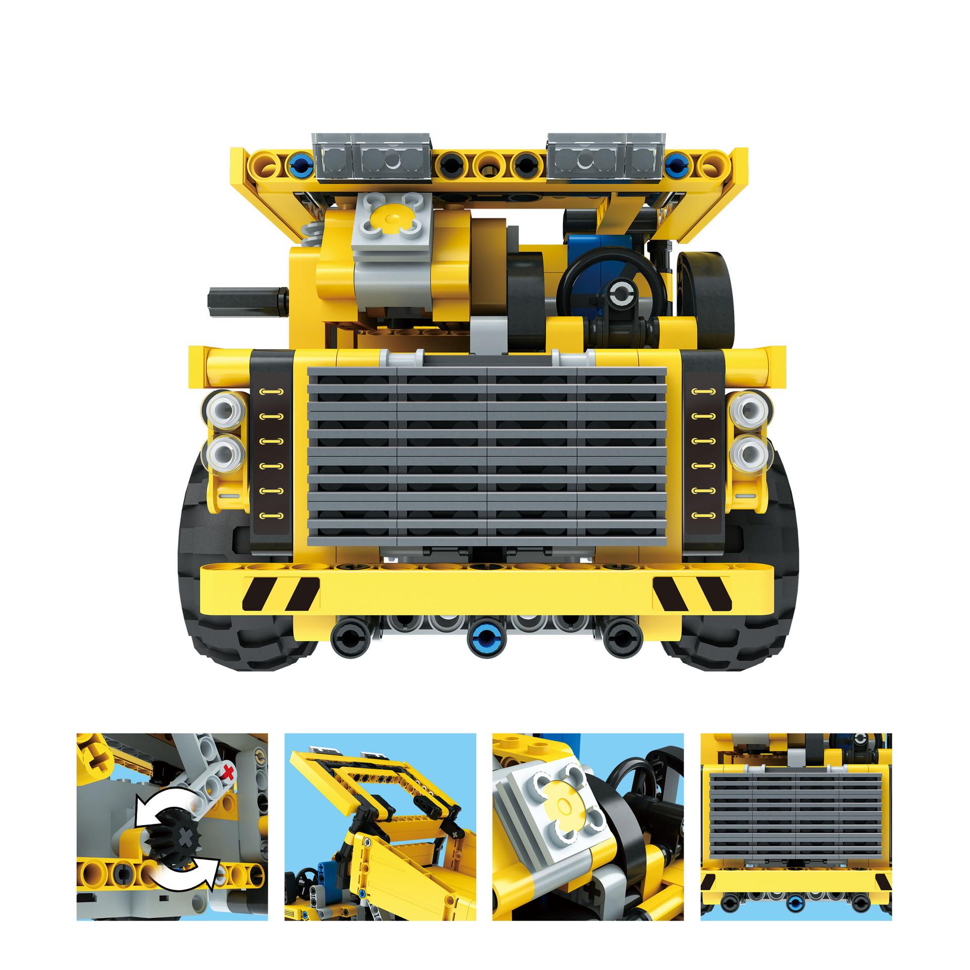 Hộp đồ chơi lắp ráp Xe Tải Mỏ Mould King 13016, một lựa chọn giá rẻ cho bé trai 9 tuổi, có tính năng điều khiển từ xa.