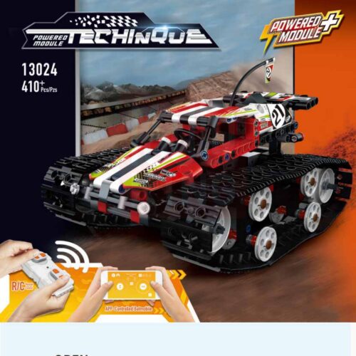 Xe Đua Bánh Xích Điều Khiển Từ Xa Mould King 13024 hướng dẫn lắp ráp Xe Đua Bánh Xích Điều Khiển Từ Xa 13024