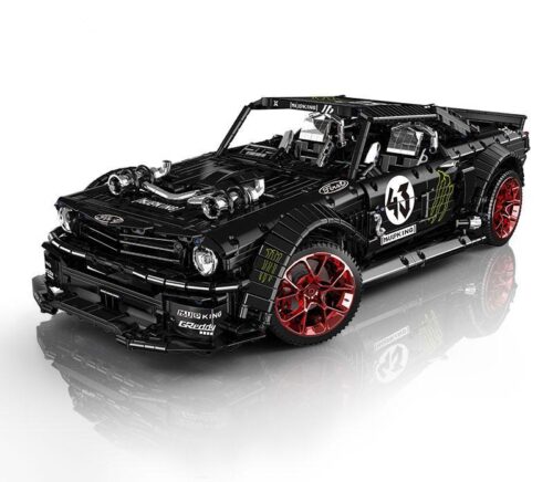 Mô hình xe đua Ford Mustang Hoonicorn V2 13108S của Mould King, một bộ lắp ráp chi tiết dành cho con trai trên 14 tuổi, giá tốt.
