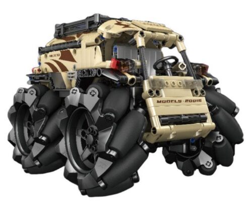 bộ lắp ráp Xe địa hình bánh Mecanum Mould King 20016 cho con trai 14 tuổi, giá tốt, chất lượng cao.