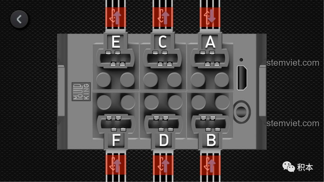 Hướng dẫn đảo chiều kênh trên app cho bộ Mould King M-0019.