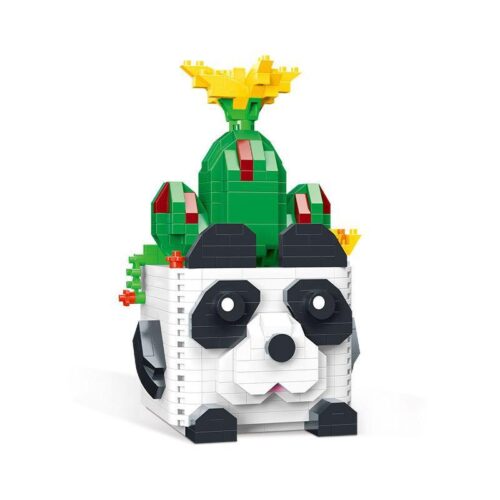 Bộ lắp ghép Mô hình Cây cảnh Sen đá Gấu Trúc Moyu Block MY97008, đồ chơi lắp ráp 577 mảnh cho bé 6 tuổi, thiết kế độc đáo, giá tốt.