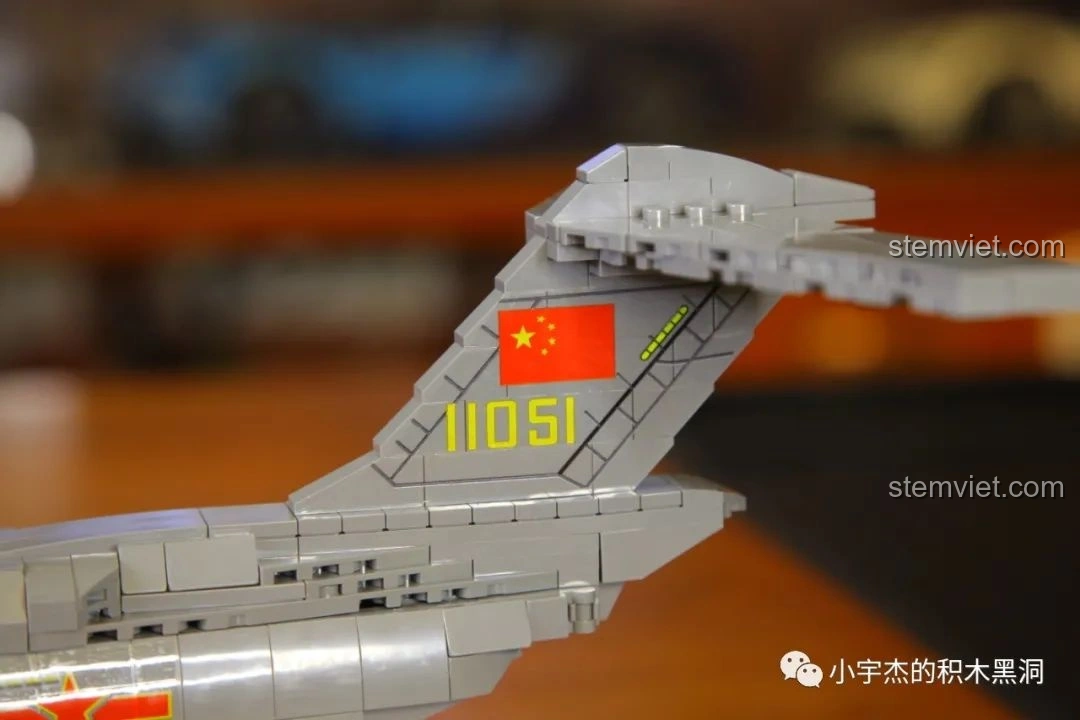 Cận cảnh phần mũi máy bay vận tải quân sự Vận-20 SEMBO 202130 với chi tiết in sẵn