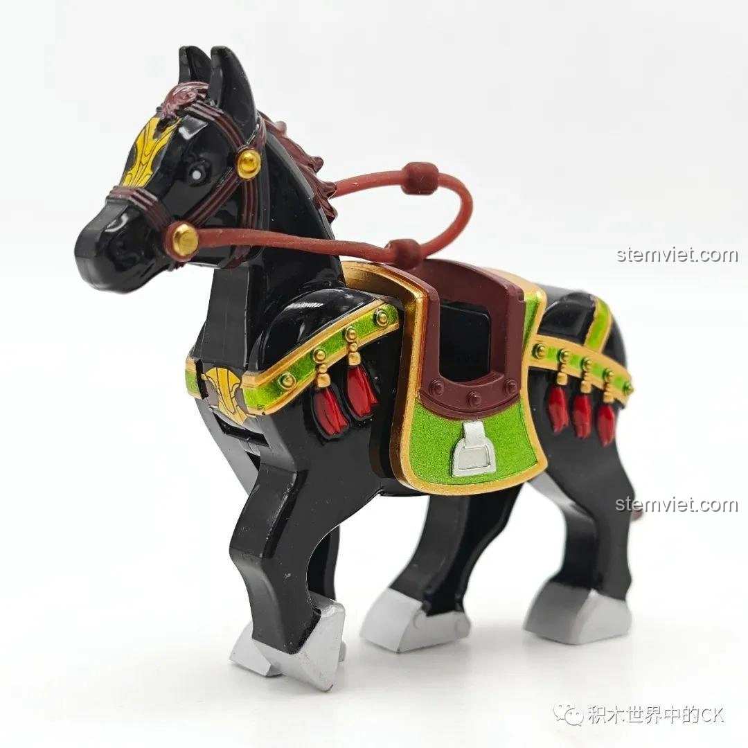 Ô Vân Đạp Tuyết Decool giá bình dân: Mô hình ngựa Ô Vân Đạp Tuyết với màu sắc và chi tiết trang trí đẹp mắt, rất chân thực.