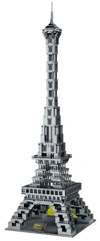 Mô hình Tháp Eiffel Pangu YC-20001, bộ lắp ráp kiến trúc Pháp cho trẻ 8 tuổi, chất lượng cao giá tốt.