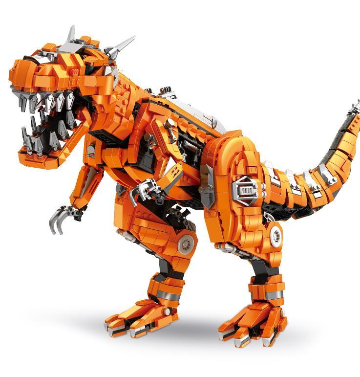 Mô hình T-Rex máy móc Panlos Brick 611014, bộ lắp ráp Khủng Long Bạo Chúa T-Rex Cơ Khí cho bé trai 6 tuổi, giá tốt.