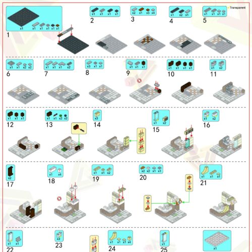 Cửa Hàng Gấu Brown Dễ Thương Panlos Brick 657043 sách hướng dẫn Panlos Brick 657043 Cửa Hàng Gấu Brown Dễ Thương