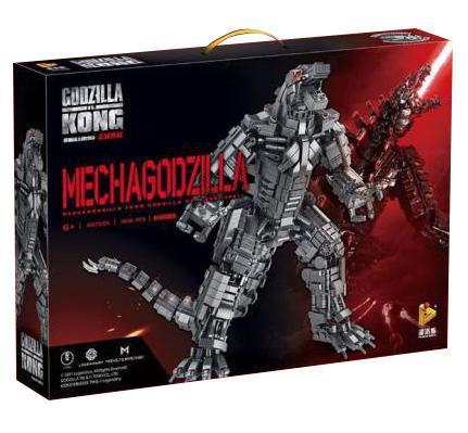 Hộp sản phẩm bộ lắp ráp Panlos Brick 687003 Mecha Godzilla cho bé trai 6 tuổi, chất lượng cao giá rẻ.